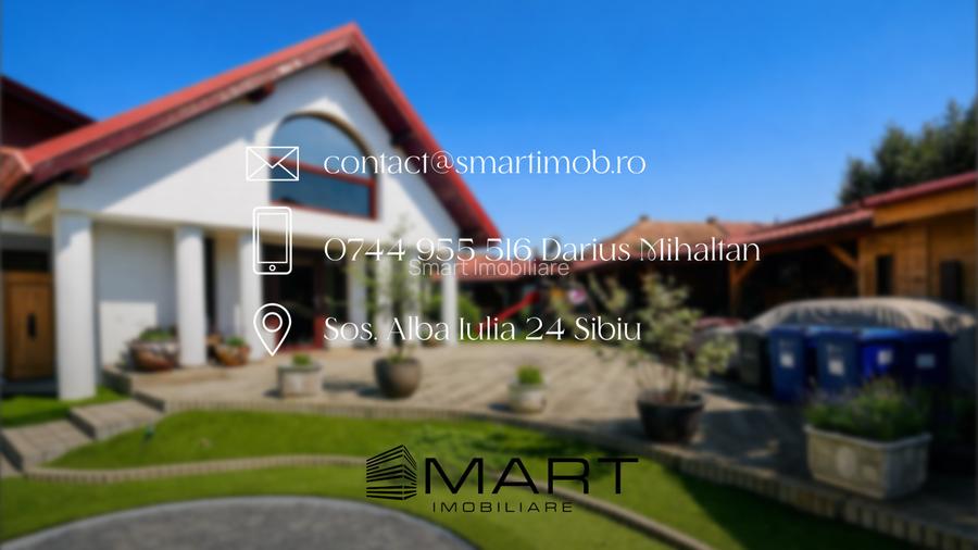 Casa moderna 5 camere 170mpu + 300mp curte Cisnadie - 18