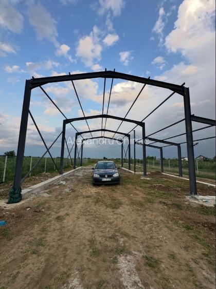 Vand teren intravilan 2000 mp, deschidere DJ602, constructie începuta - 5