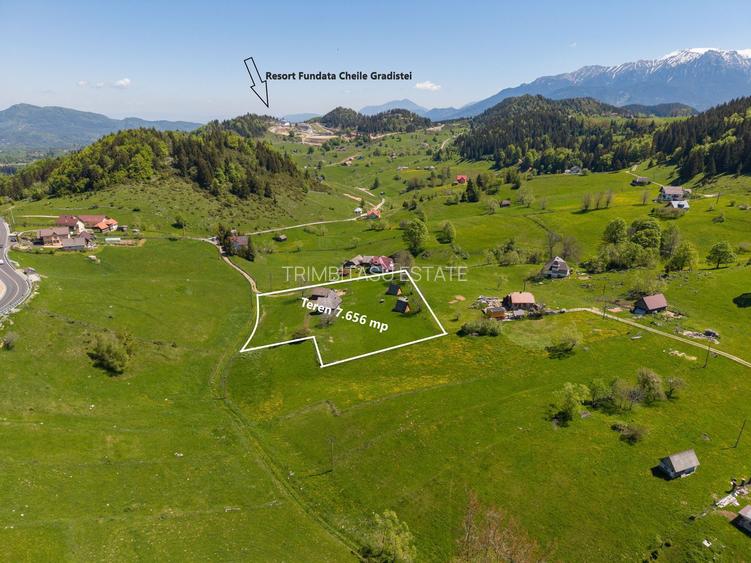 Fundata | Teren de vanzare | 7,656 mp + Cabane tip A Frame - 5