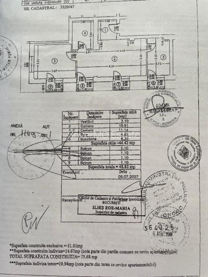 Apartament 2 camere, zona 1 Decembrie 1918 - 13