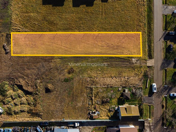 Teren 1028 mp Sanandrei, strada asfaltata – Comision 0% - 6