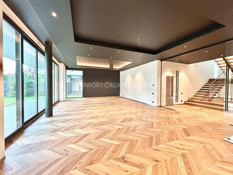 Pipera - Iancu Nicolae - Rezidential-  Vila moderna - teren 709 mp - garaj - LUX - 29