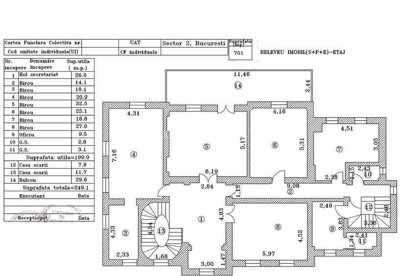 Vila 626 mp utili parcare Gradina Icoanei Dacia - 15