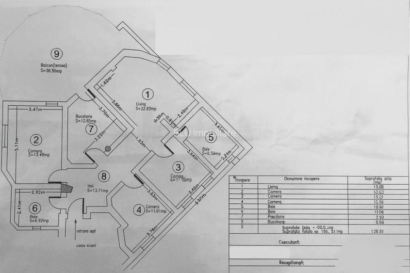 Apartament 105,5 mp  + terasă 39.5 mp – Buna Ziua - 9