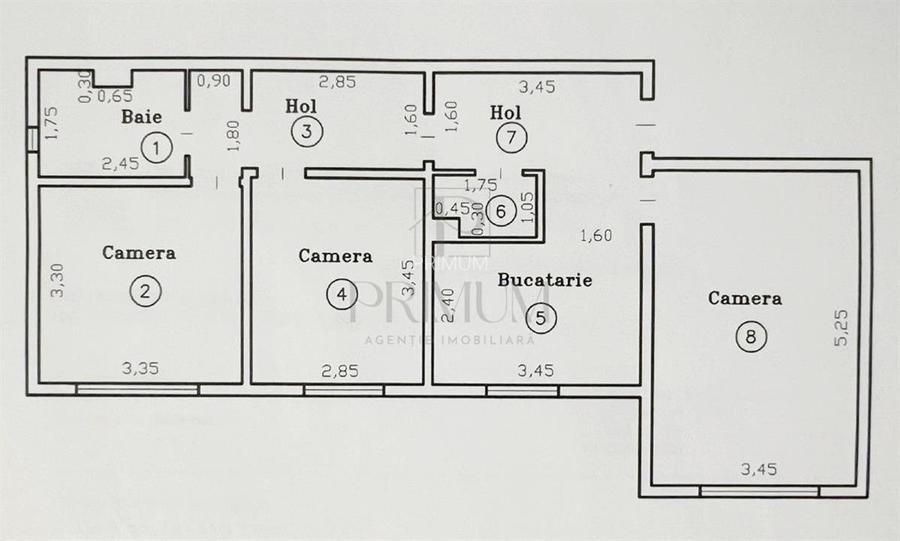 GIROCULUI -3 CAM -RENOVAT -DECOM. -CENTRALA/AC -SPATIOS -BOXA - 11