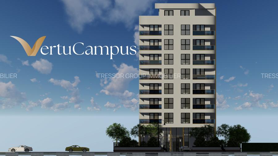 VertuCampus Universitate – apartament 2 camere, 61 mp, bucătărie separată - 4
