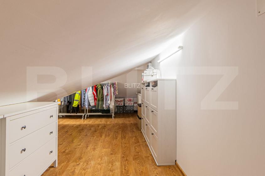 Casa moderna 3camere si mansarda amenajata in zona linistita Tarlungeni - 9