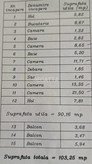 OPORTUNITATE ! Apartament 4 Camere de Vanzare Cismigiu - Berzei - 12