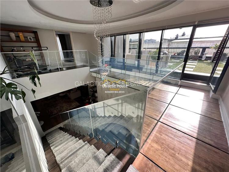 PENTHOUSE -DUPLEX SPECTACULOS 5 CAMERE 400 MP -TERASA 135 MP HERASTRAU -NORDULUI - 3