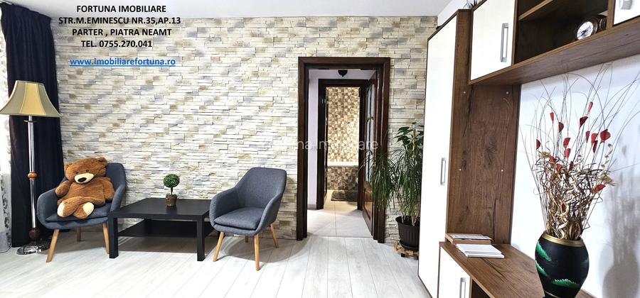Apartament 2 camere mobilat si utilatloc parcare,spatiu depozitare in pod,Sc.5 - 2