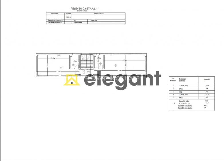 Cladire noua la cheie, 2024, P+2+M, 227 mp utili, zona Casa Stiintei - 12