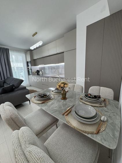 Apartament de închiriat cu 2 camere - PIPERA - Parcare Inclusă - 2