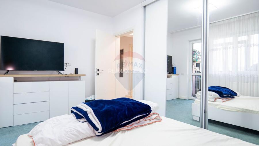 Dobroesti - vanzare apartament 2 camere mobilat complet, cu terasa - 21