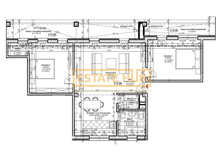 Apartament 3 camere | Str Dorobantilor | Comision 0% - 12