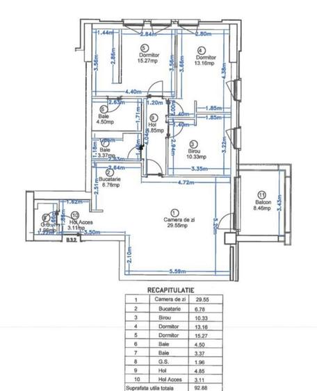SUPER DEAL VANZARE APARTAMENT 4 CAMERE ZONA PIPERA IANCU NICOLAE - 6