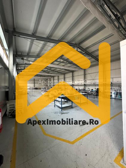 Hala Industrială Vest Ploiești 550 mp + Birouri | Parcare 20 auto | Acces TIR | - 9