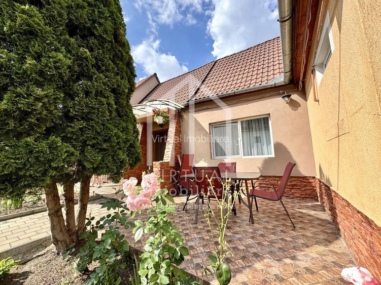 Casa pe un nivel, 141mp utili, mobilata, pivnita, zona Turnisor - 23