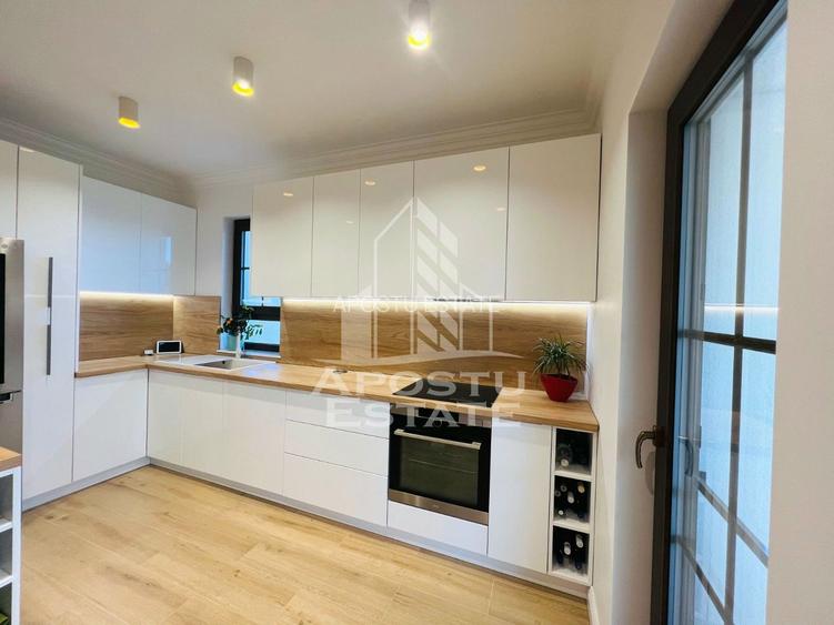 Duplex smart,5 camere,utilat si mobilat lux,Dumbravita Central - 3