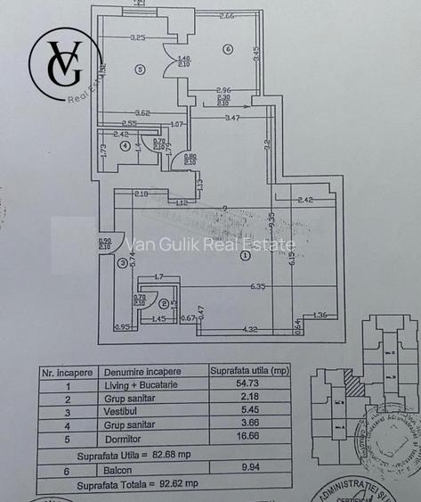 Apartament 2 camere - 2 bai - terasa spatioasa - 8
