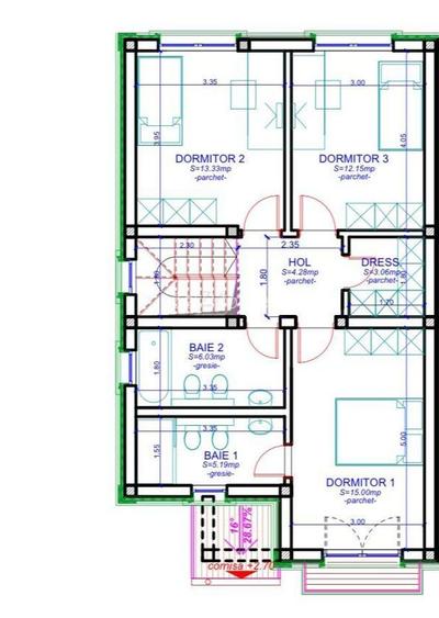 COMISION 0! 4 dormitoare, 3 bai. Toate utilitatile. Finisaje premium. - 25