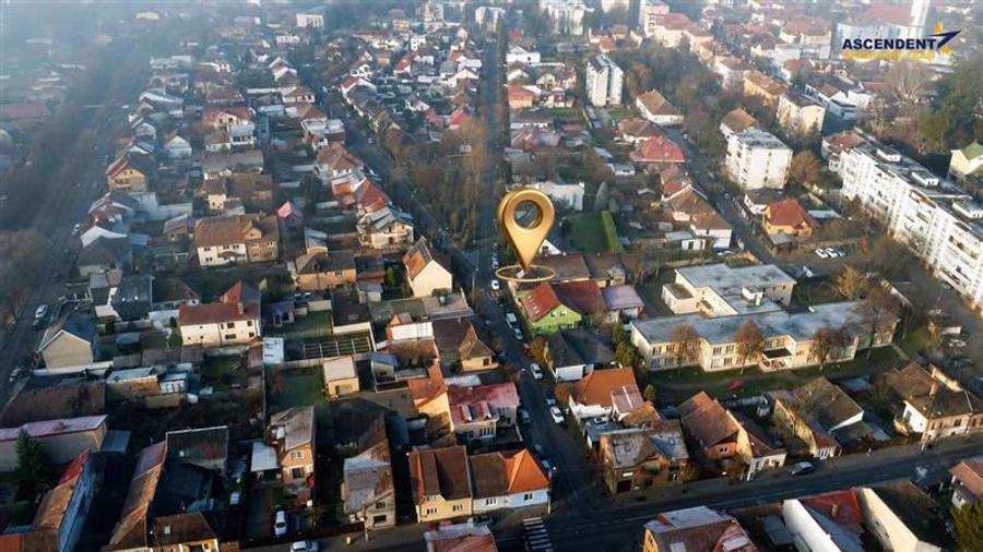 3D!Ansamblu casa+productie+comercial, 3 corpuri,acces stradal,Tudor,Targu Mures,
