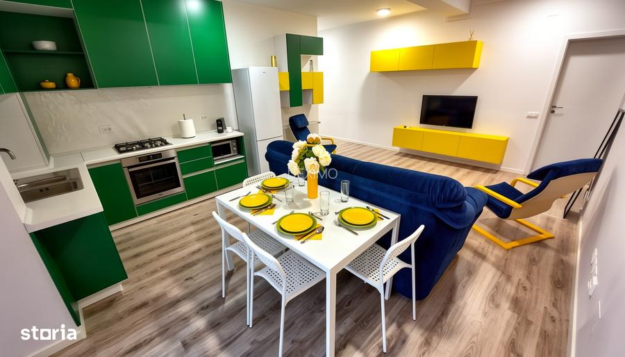 Apartament 2 camere, Tomis Nord, bloc nou, etaj 10, vedere panoramică - 2