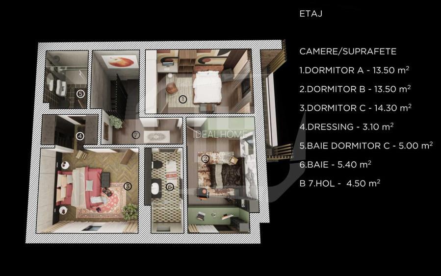 Casa cuplata, constructie noua, Parcul Poligon,  Floresti - 6