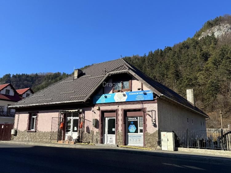 CASA in  BRAN, ZONA CENTRALA, DN 73, 400 m distanta fata de Castel.  - 2