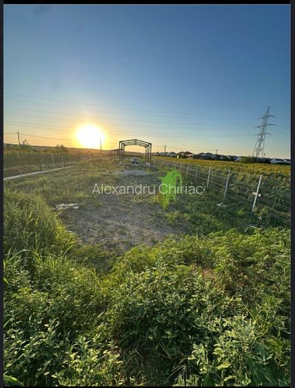 Vand teren intravilan 2000 mp, deschidere DJ602, constructie începuta - 4