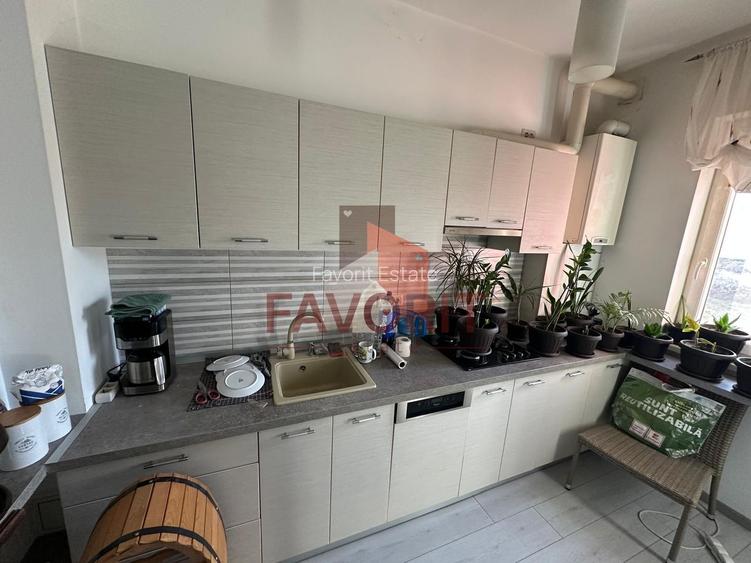 2 camere | etaj 1 | centrala proprie | mobilat si utilat | bloc nou | - 5