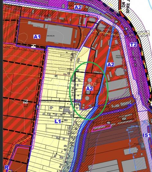 NOU! Teren intravilan pentru dezvoltare industriala/hale, 3200 eur/ar - 2