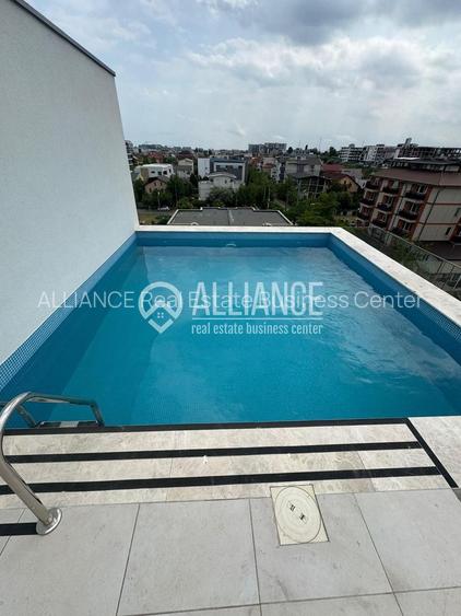 Apartament terasă panoramică de 24 m2 | piscină rooftop | la 5' mare - 12