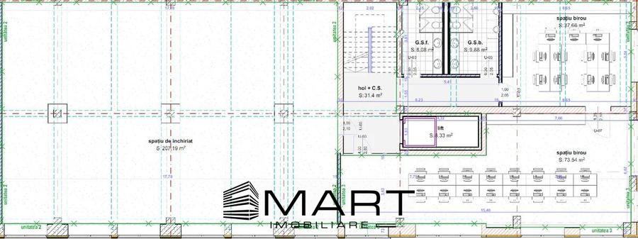 Spatiu de birouri situat in zona Calea Surii Mici - 3