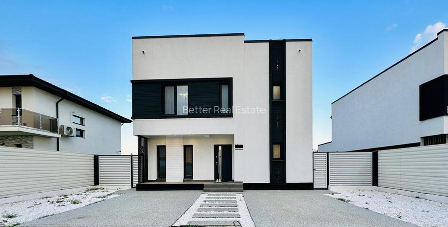 Casă modernă mobilată de vânzare | P+1 Berceni Ilfov | 5 camere, teren 455 mp - 3