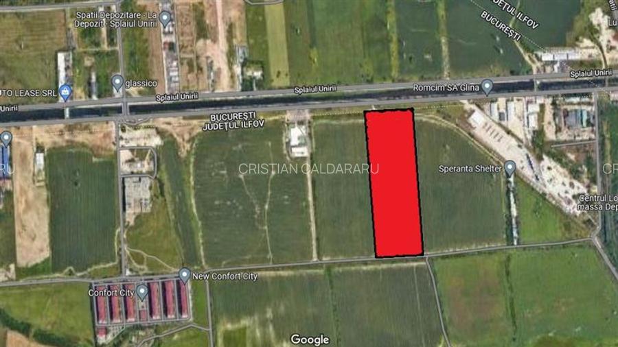 Vanzare teren Popesti Leordeni - Splaiul Unirii - Glina, Ilfov - 2