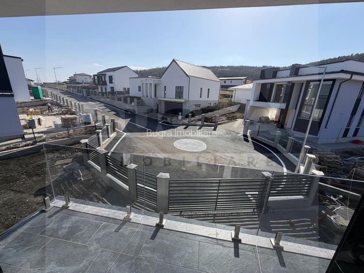 Casa individuala de lux, 119mp, teren 600mp, panoramic, Popesti - 25