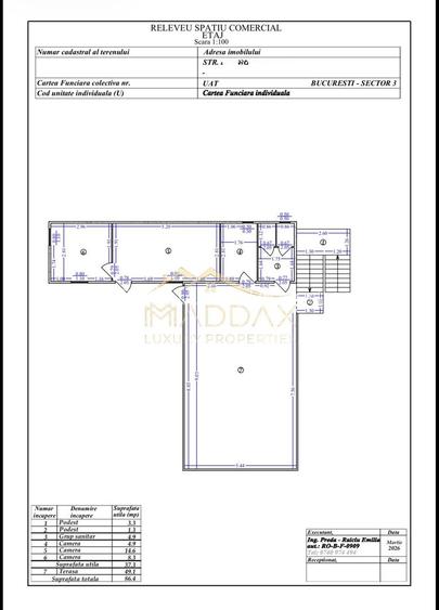 Spatiu Comercial  *731mp* / VAD stradal 31m / 19 locuri de parcare // Unirii - 2