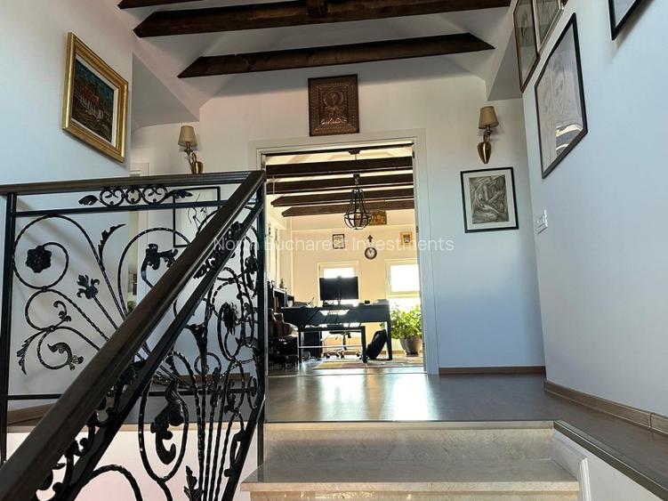 VILA - STIL NEOROMANESC - CORBEANCA - PISCINA - SAUNA - COMISION 0% - 9