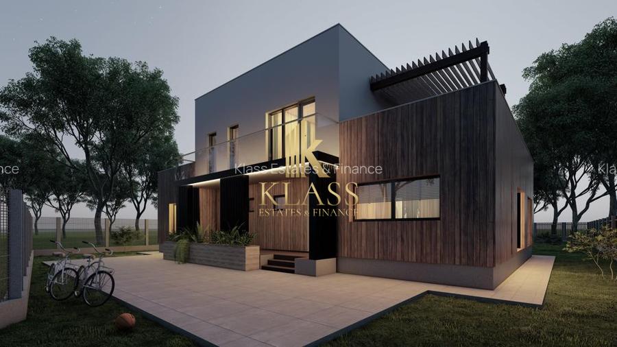 Casă individuală de vânzare în Tunari – curte proprie, terase mari - 3