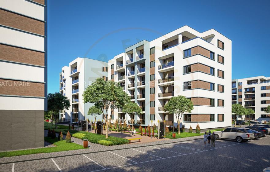 De vânzare apartament 2 camere Smarald City Satu Mare - 3