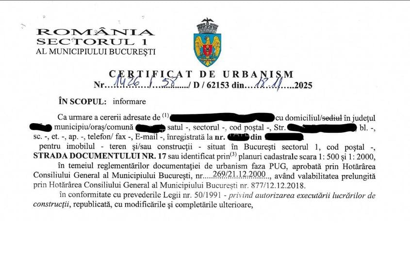 GIULESTI | Teren intravilan 800mp | Certificat urbanism disponibil - 2