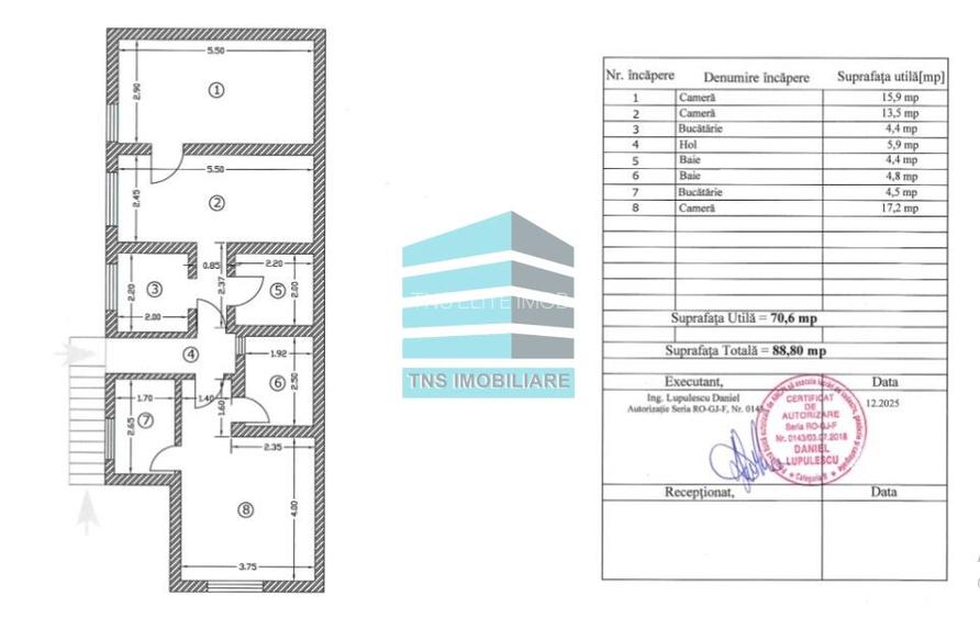 Casa P+1, 175 mp, teren 200 mp, Cartier 23-Industriilor - 2