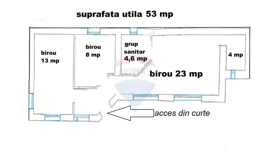 Închiriere imobil Brașov, zonă centrală, strada Aurel Vlaicu, curte - 4