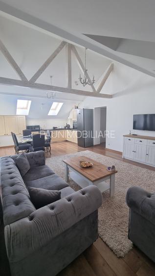 Apartament lux 3 camere, 103mp. in vila  P+1+M ,utilat mobilat +curte cca 100mp! - 4