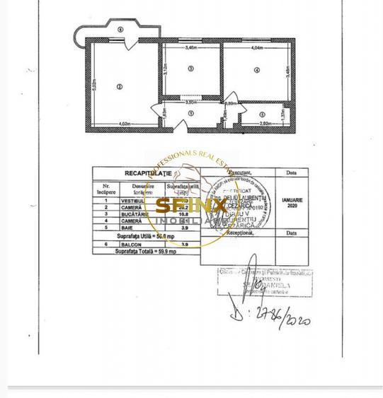 2 camere decomandat 60 mp Sebastian, pet friendly - 7