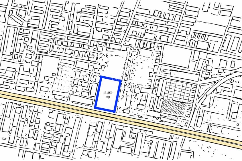 Teren 13.800 mp cu deschidere la Bulevardul Theodor Pallady - 3