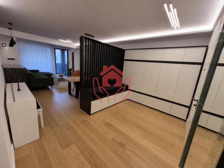 BANEASA (Dobrogeanu Gherea)-3 camere mobilat luxury, bloc boutique, 2 parcari!