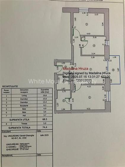 Gorjului, apartament 3 camere - 15