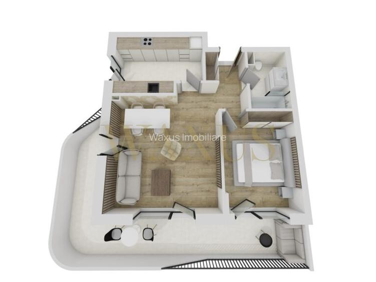 Apartament semifinisat - 3 camere | Garaj | Terasa | zona Eroilor - 6