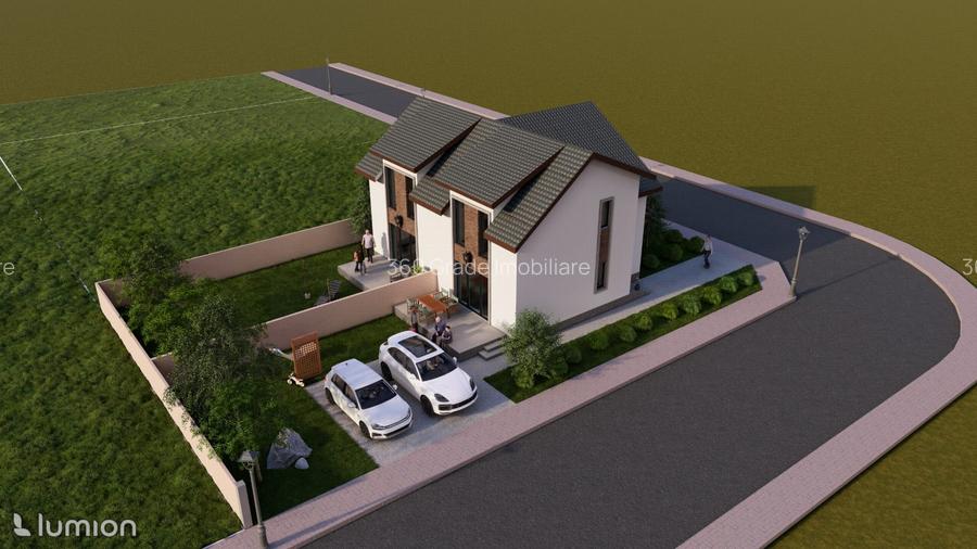 Duplex toate utilitățile 4 camere/2bai Moșnița - 3